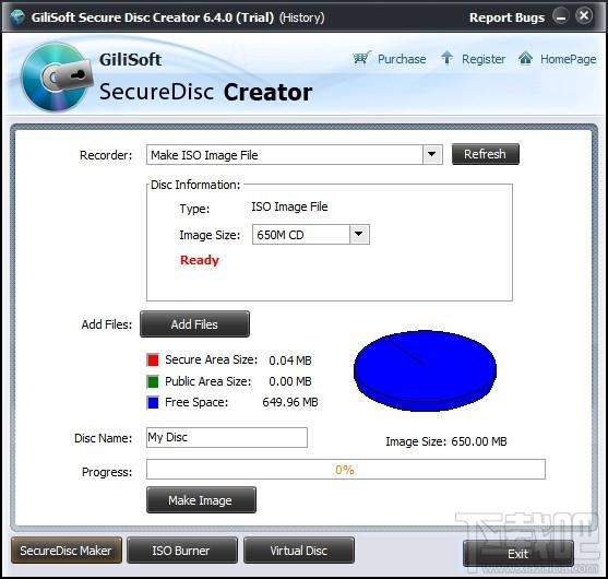 GiliSoft Secure Disc Creator,cd加密软件,光盘加密软件