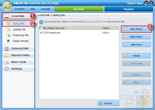 Free Folder Protector下载,加密解密,文件加密,文件隐藏