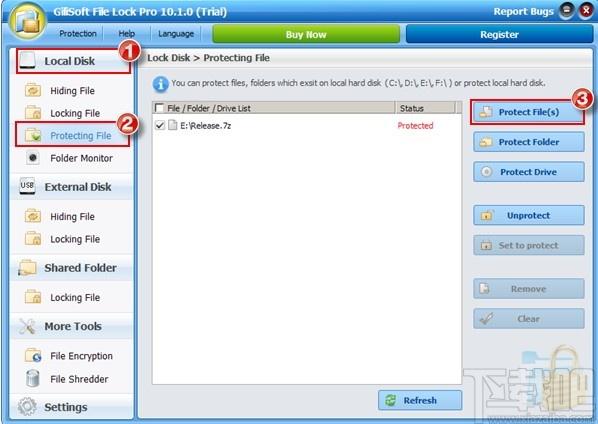 Free Folder Protector下载,加密解密,文件加密,文件隐藏