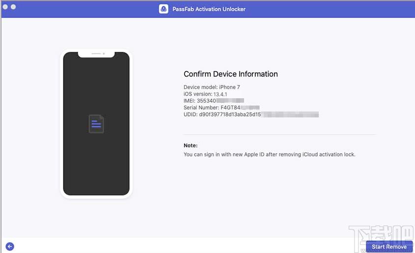 PassFab Activation Unlocker下载,苹果激活锁解锁软件,密码解锁