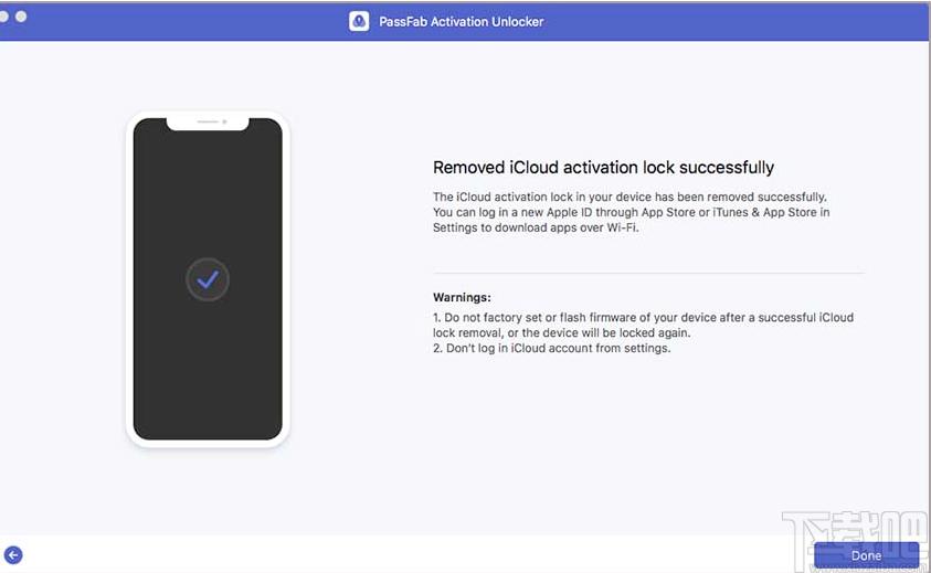PassFab Activation Unlocker下载,苹果激活锁解锁软件,密码解锁